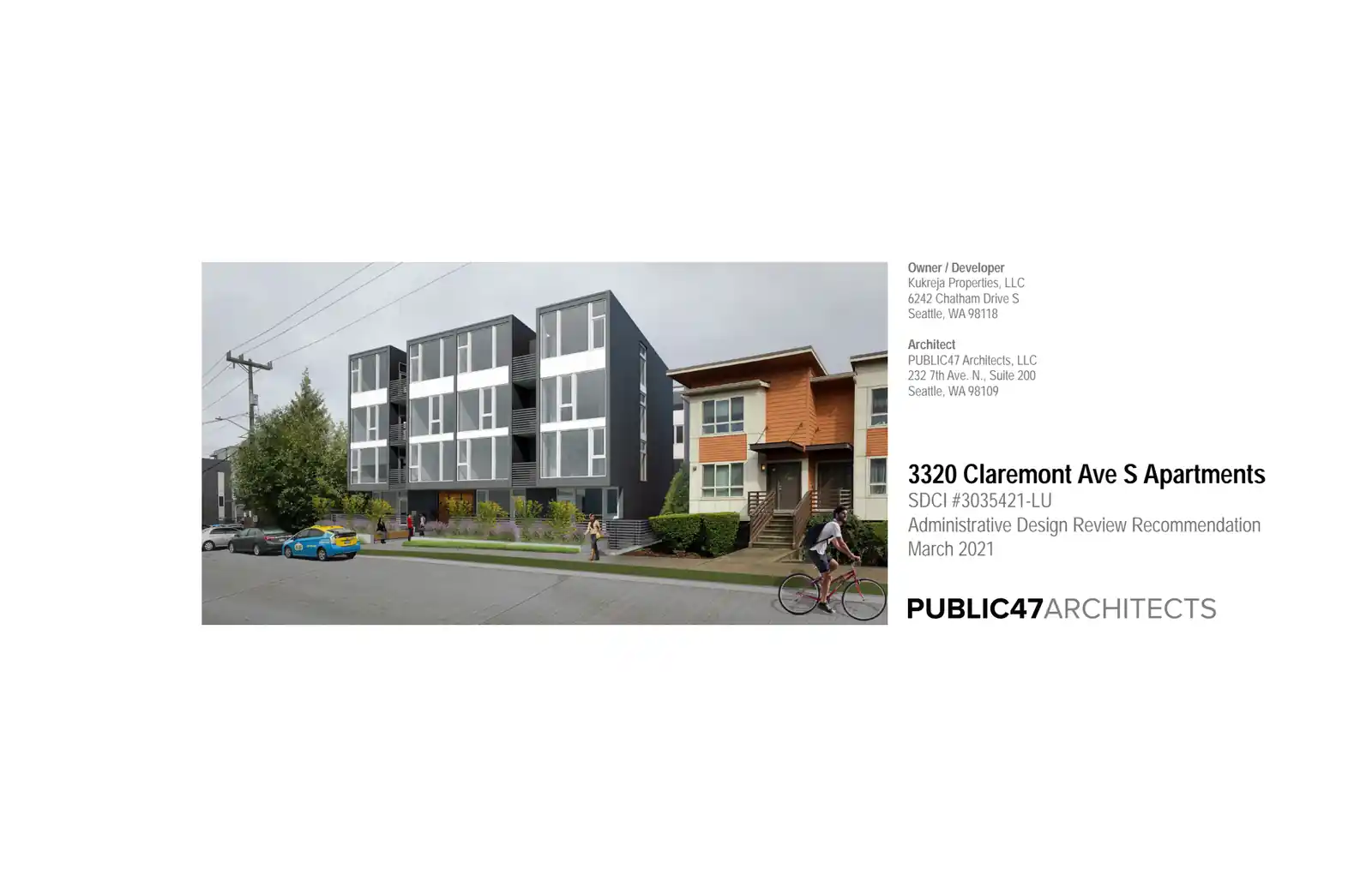 Design review proposal for 3320 Claremont Ave S