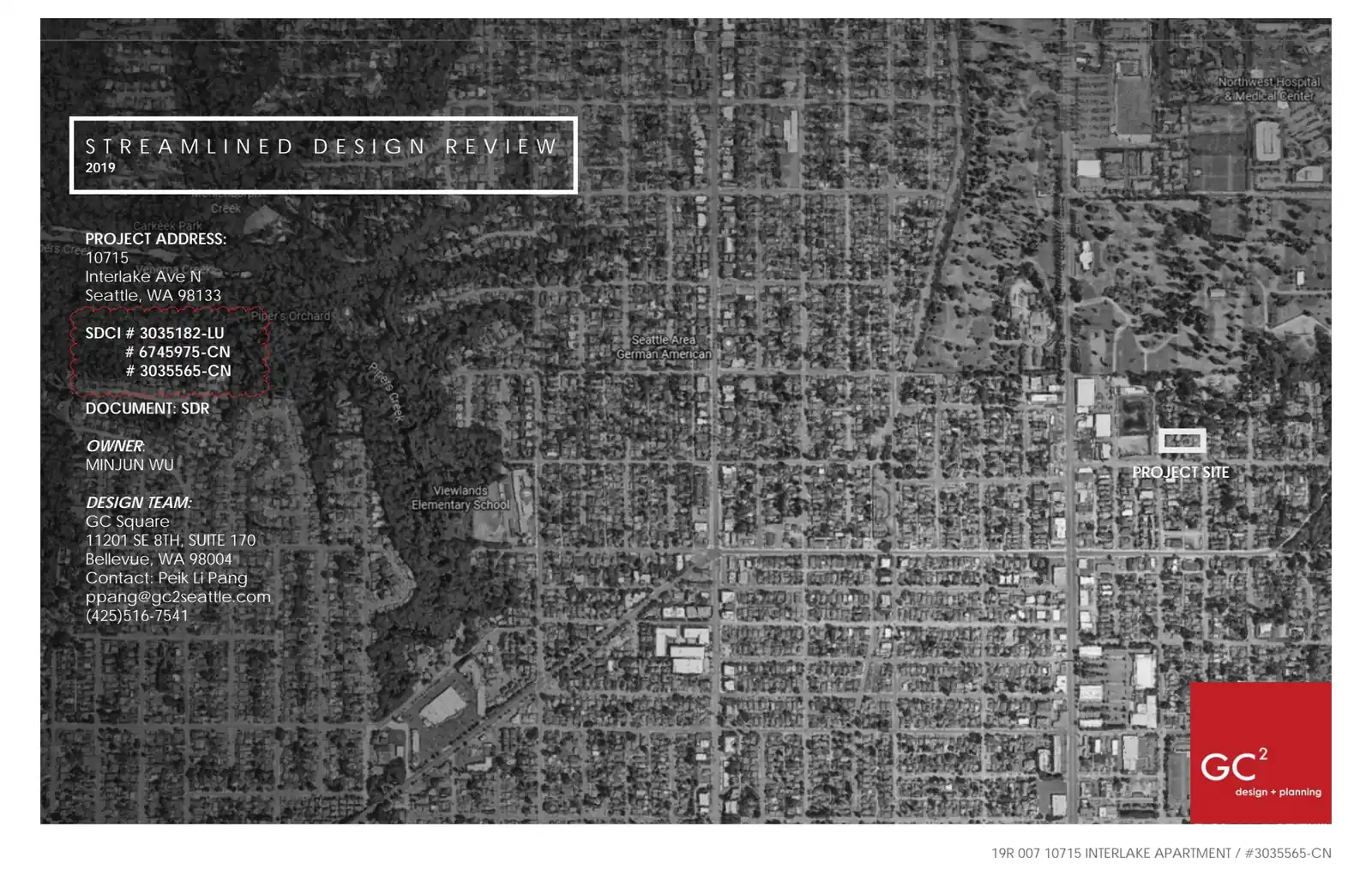 Design review proposal for 10715 Interlake Ave N
