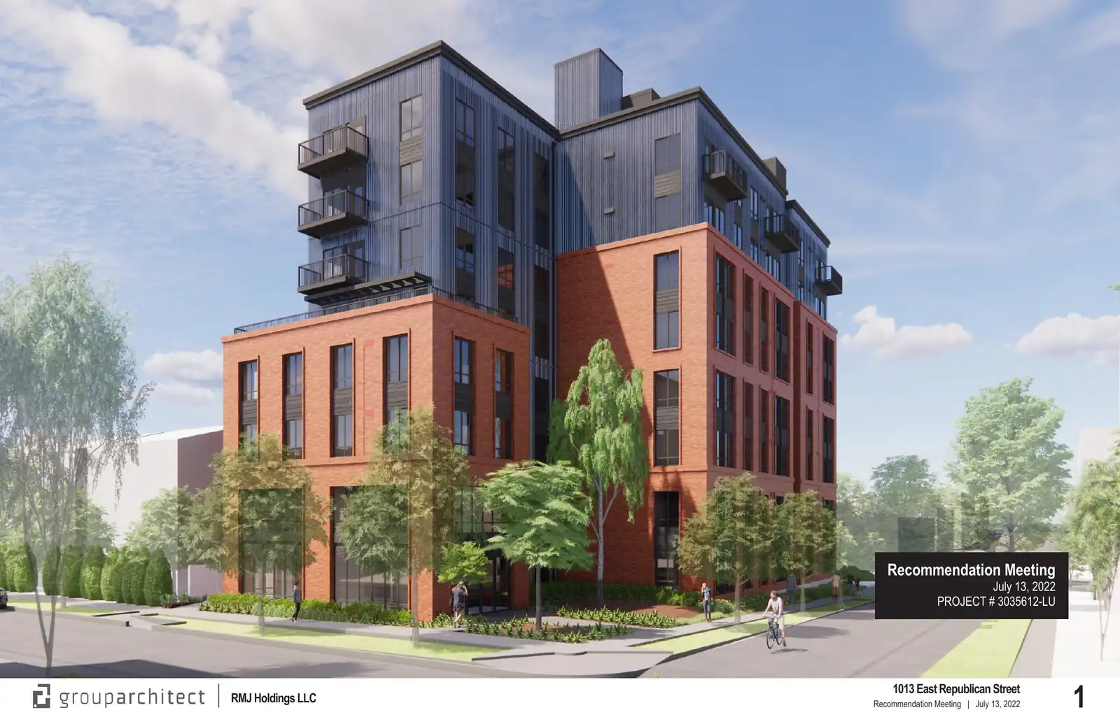Design review proposal for 1013 E Republican St