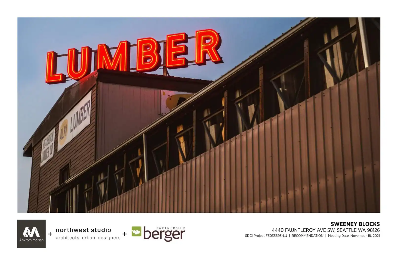 Design review proposal for 4440 Fauntleroy Way SW