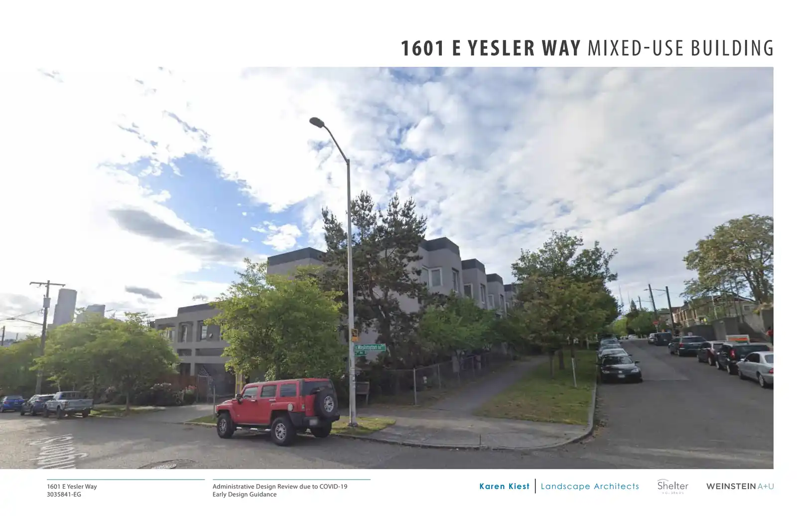 Design review proposal for 1601 E Yesler Way