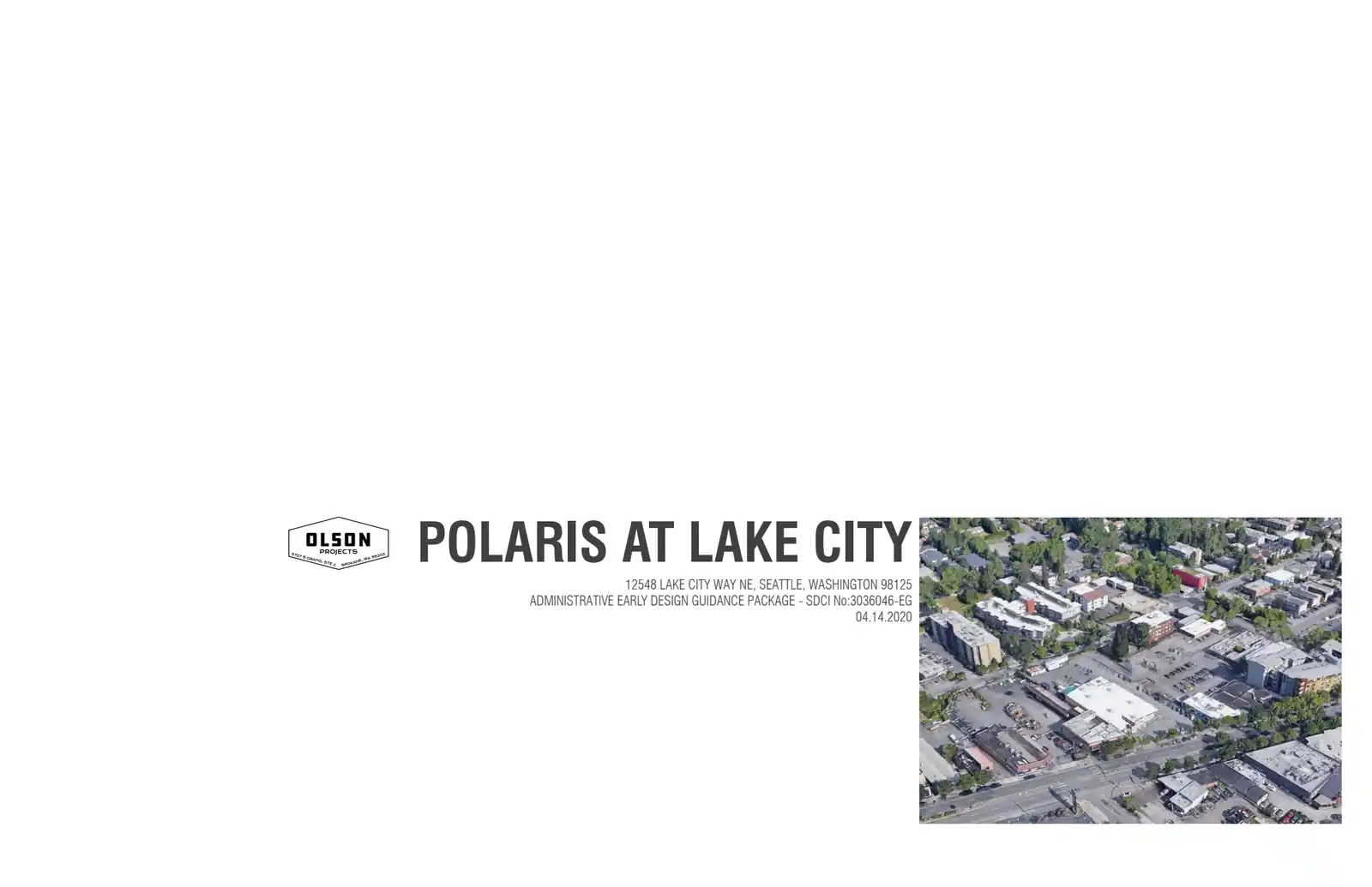 Design review proposal for 12548 Lake City Way NE
