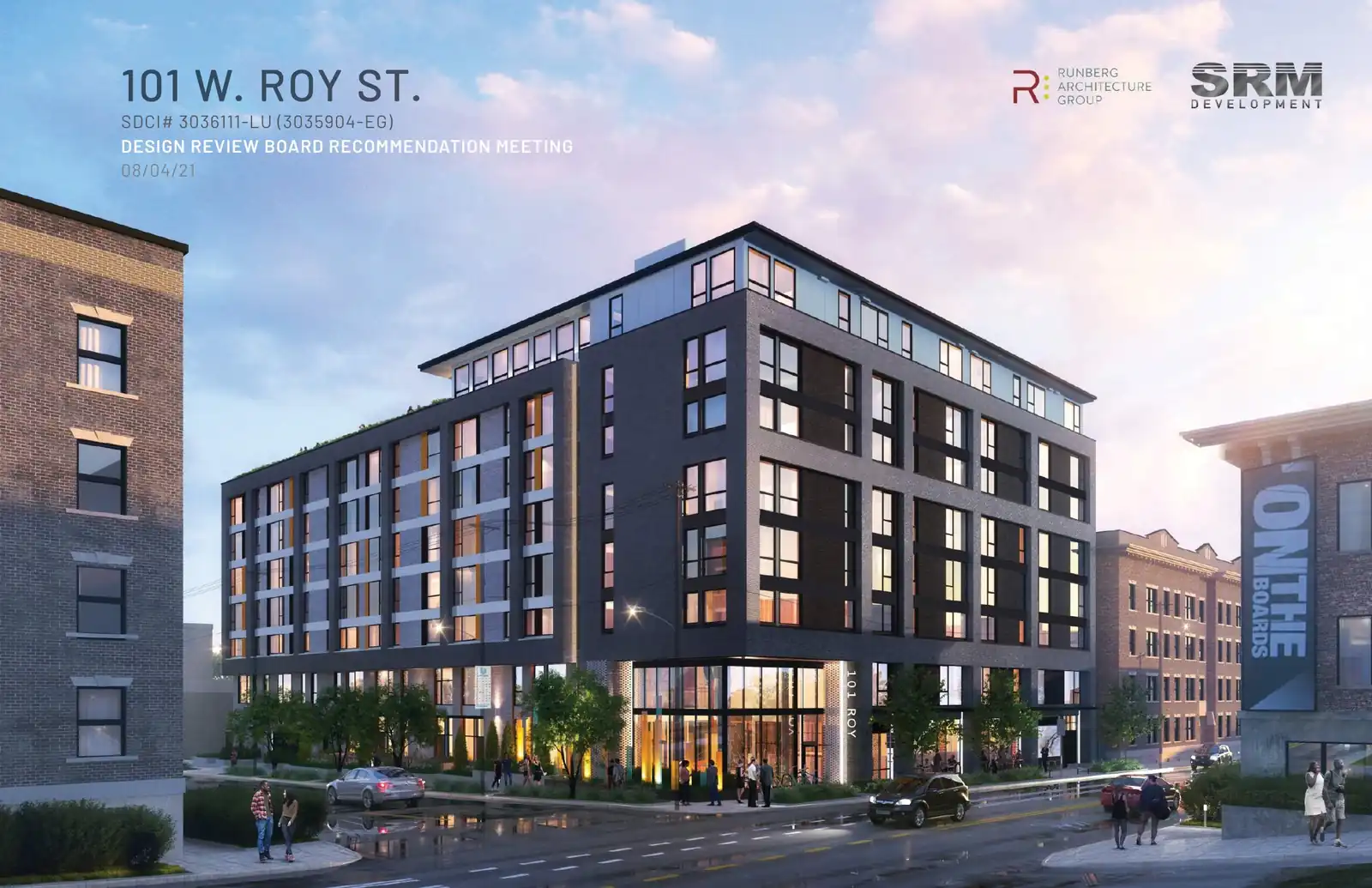 Design review proposal for 101 W Roy St