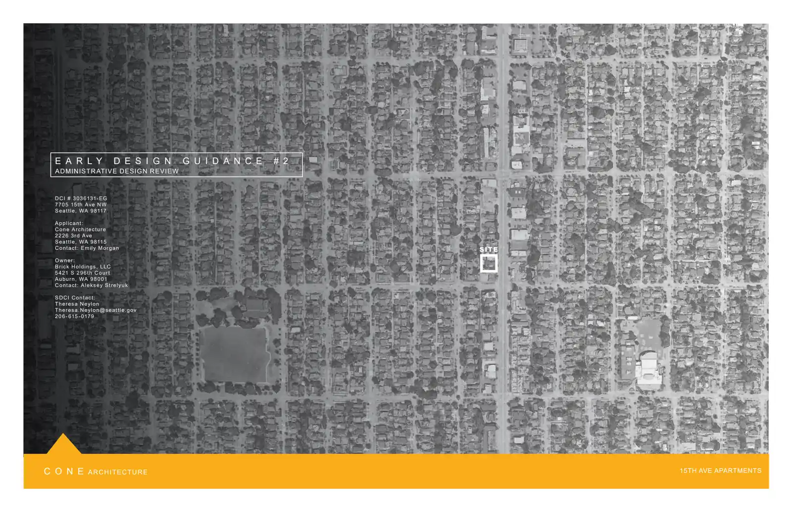 Design review proposal for 7705 15th Ave NW