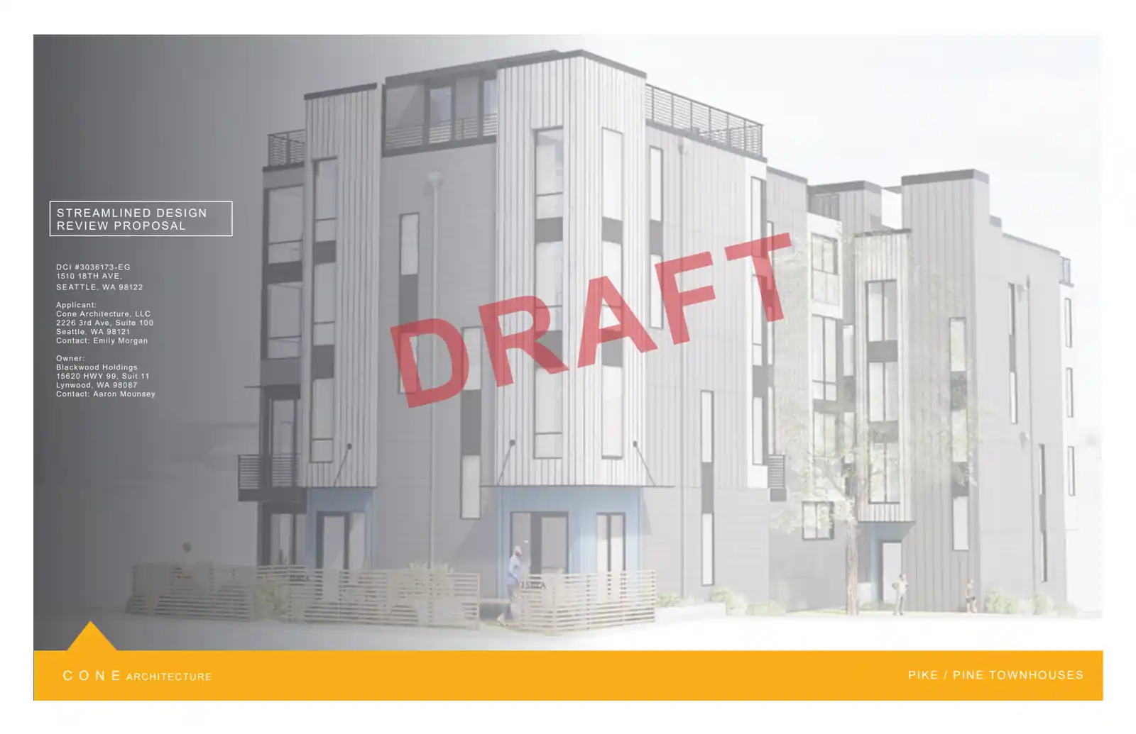 Design review proposal for 1510 18th Ave