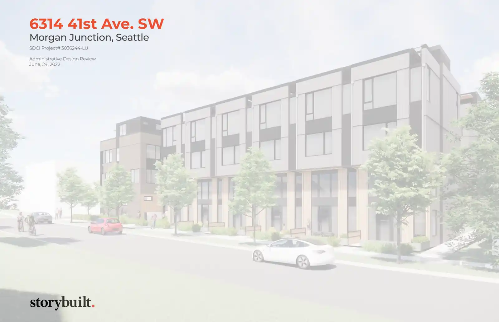 Design review proposal for 6314 41st Ave SW