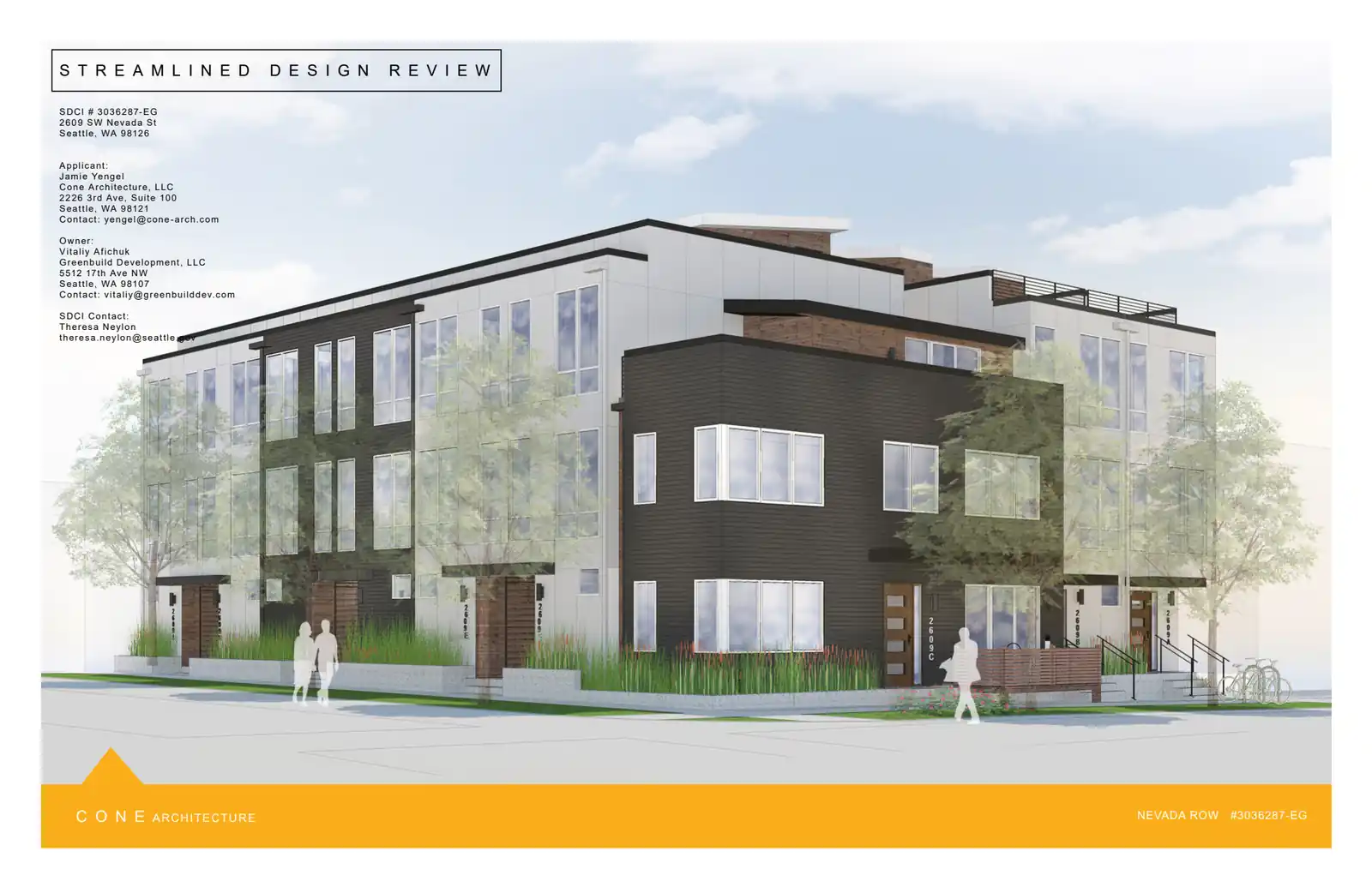 Design review proposal for 2609 SW Nevada St