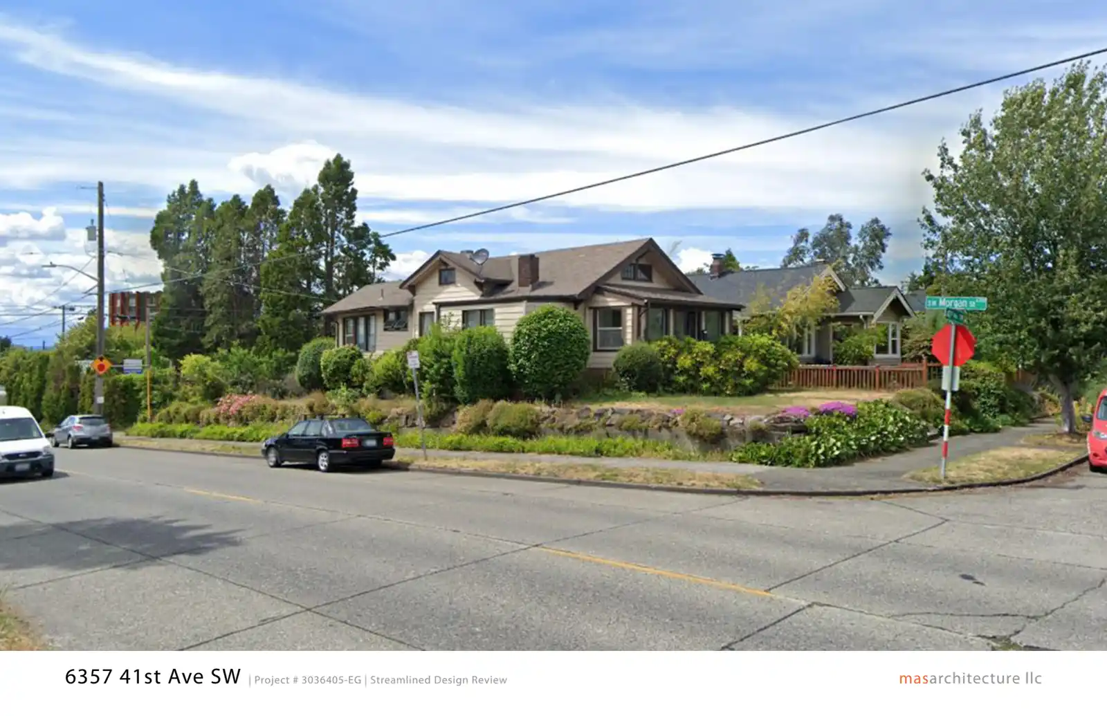 Design review proposal for 6357 41st Ave SW