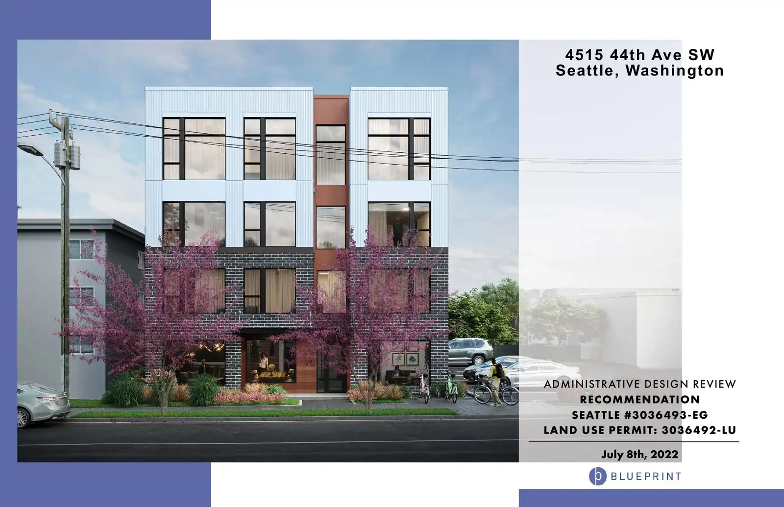 Design review proposal for 4515 44th Ave SW