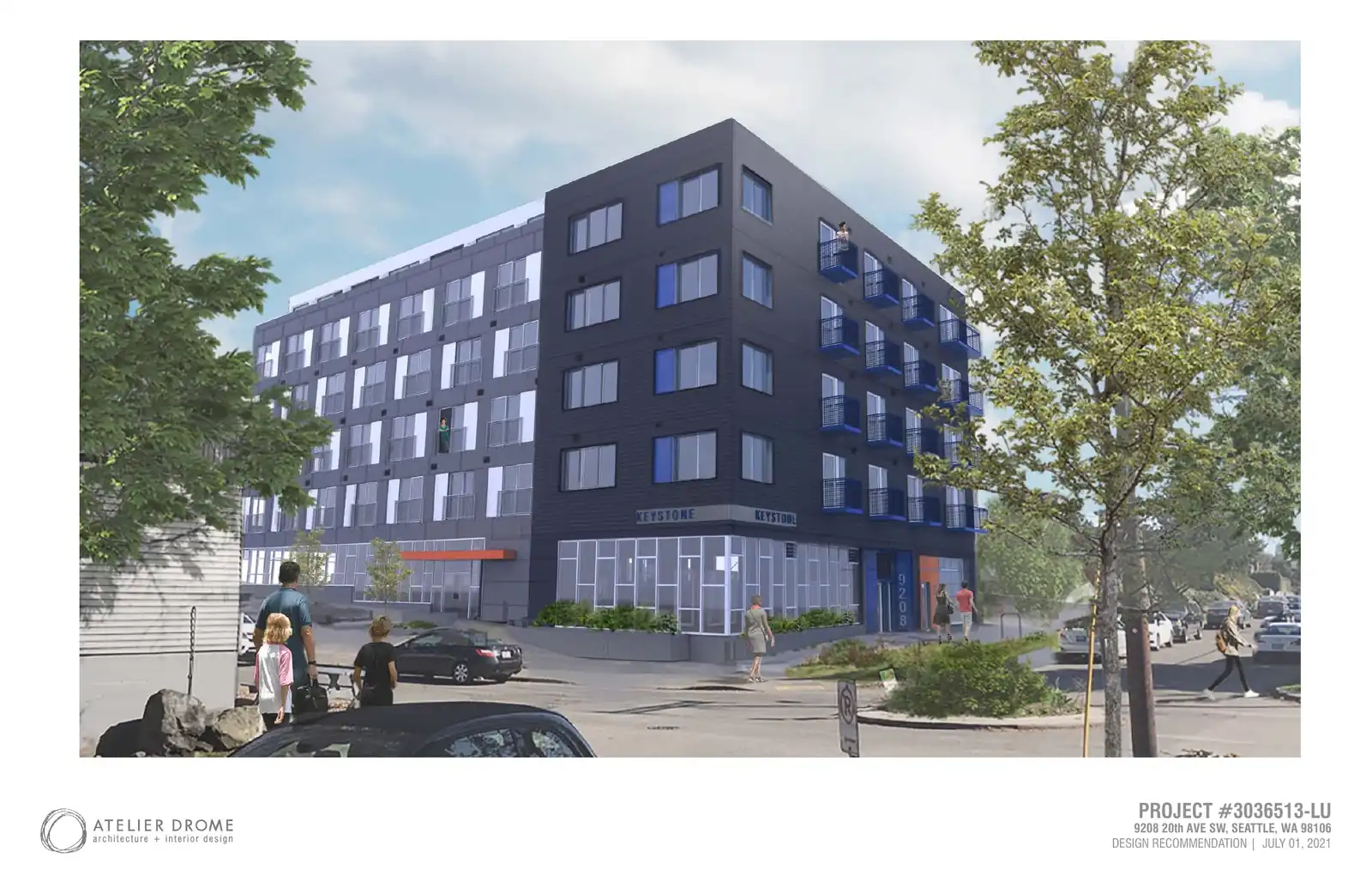 Design review proposal for 9208 20th Ave SW