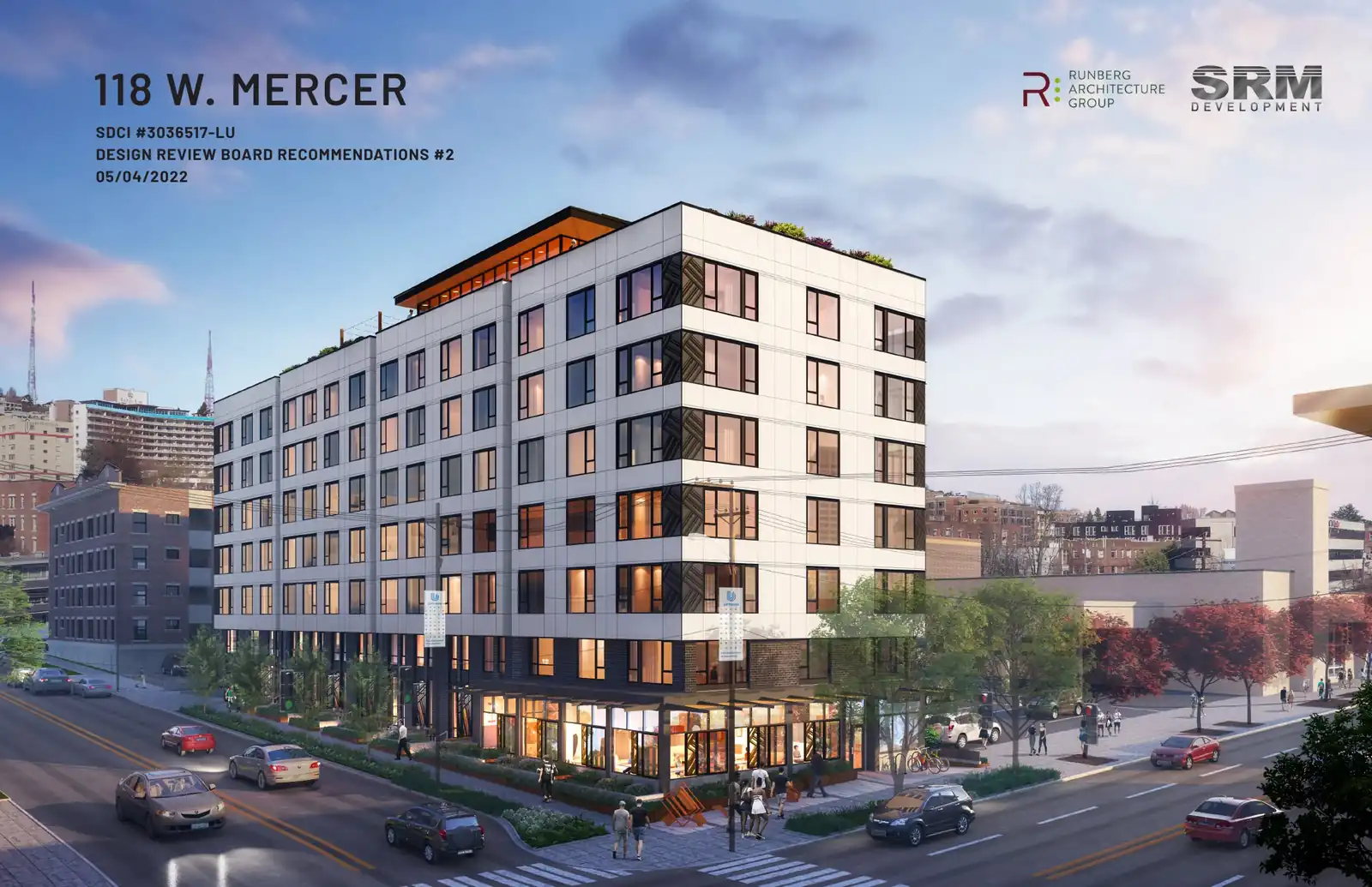 Design review proposal for 118 W Mercer St