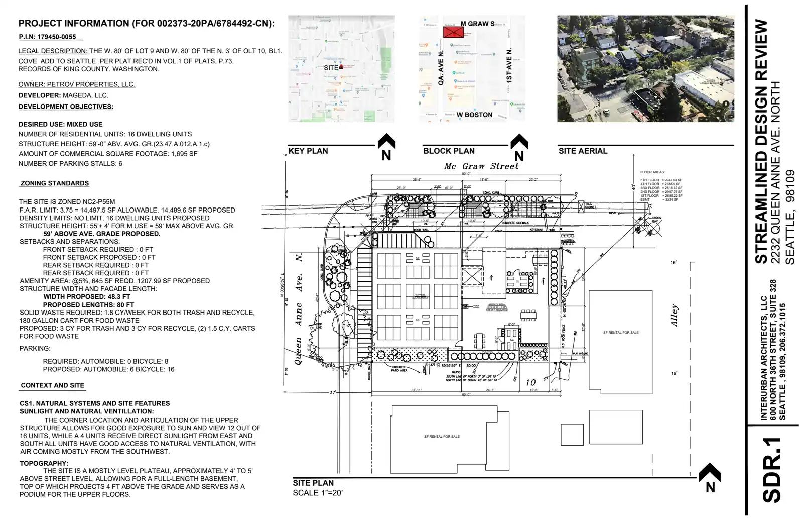 Design review proposal for 2232 Queen Anne Ave N