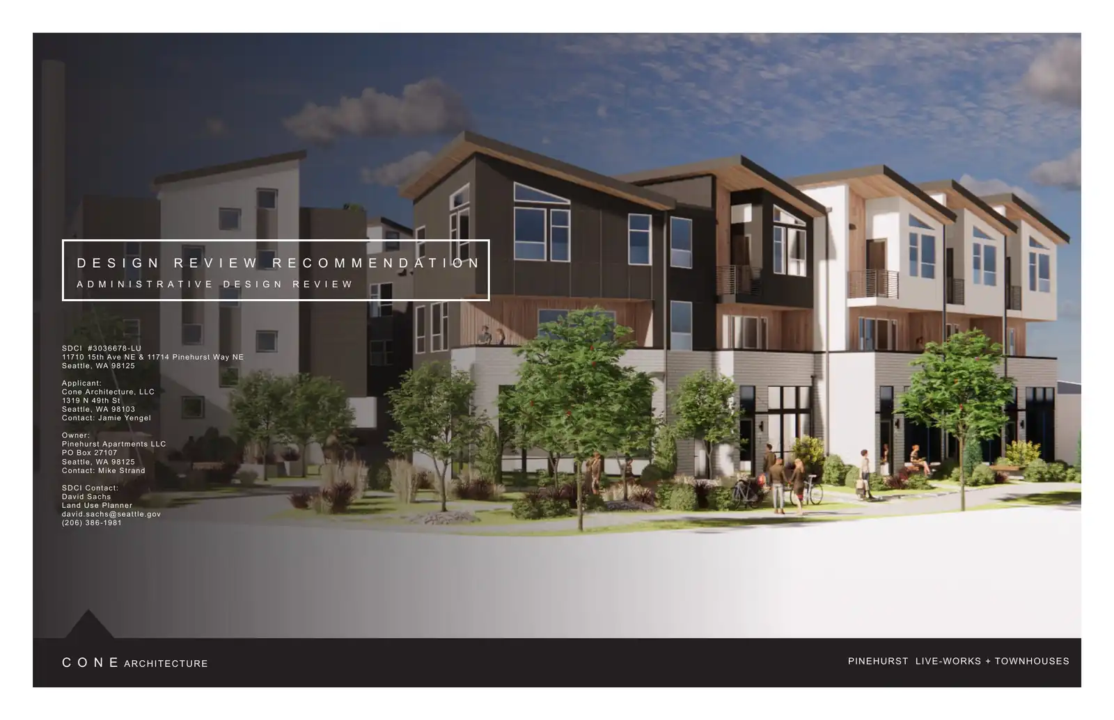 Design review proposal for 11710 15th Ave NE