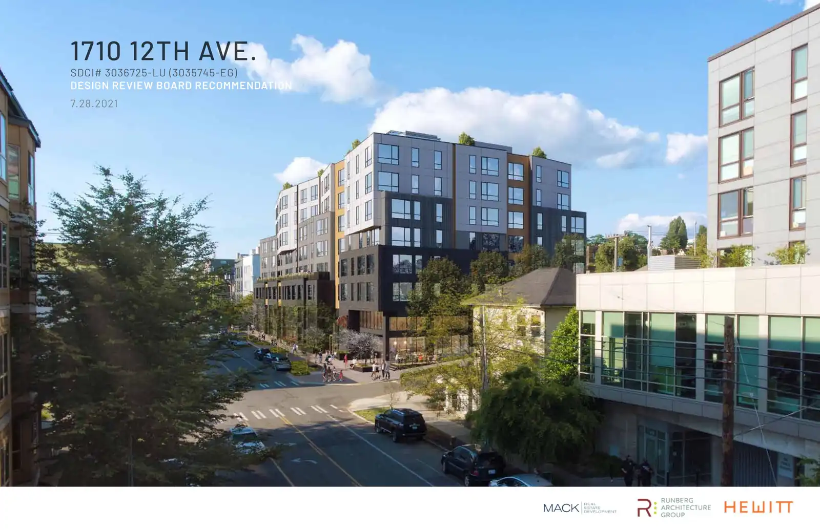 Design review proposal for 1710 12th Ave