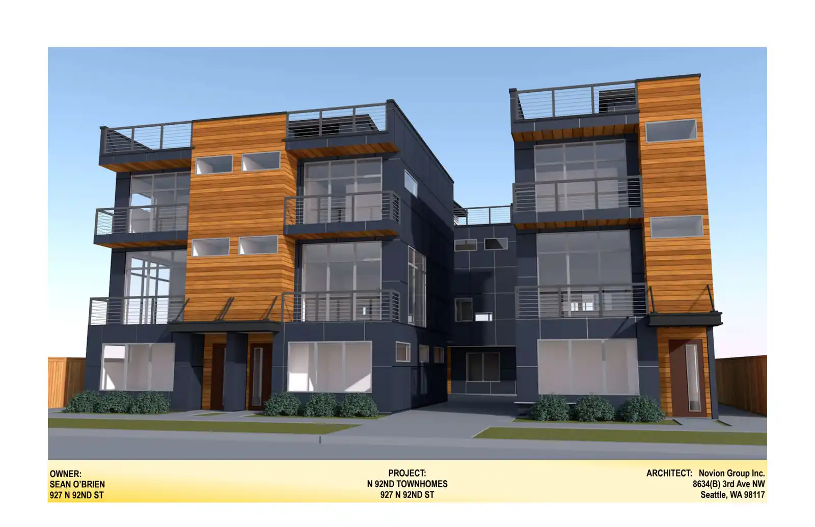 Design review proposal for 927 N 92nd St