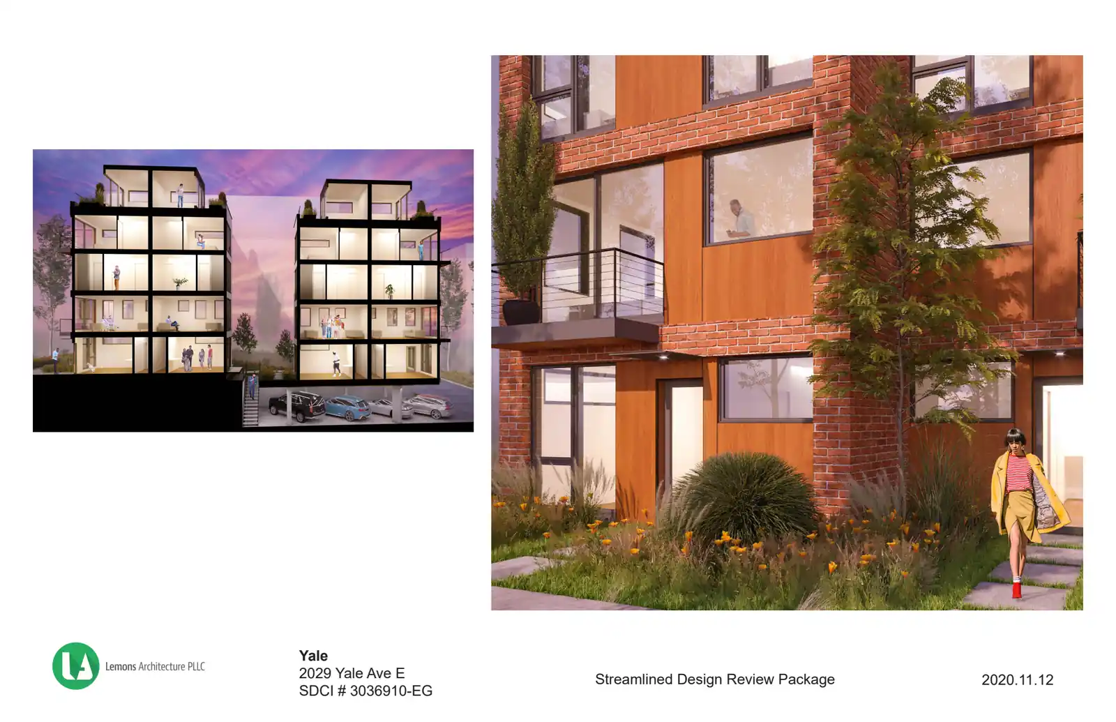 Design review proposal for 2029 Yale Ave E