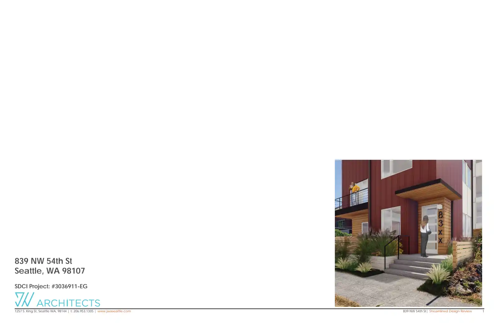 Design review proposal for 839 NW 54th St