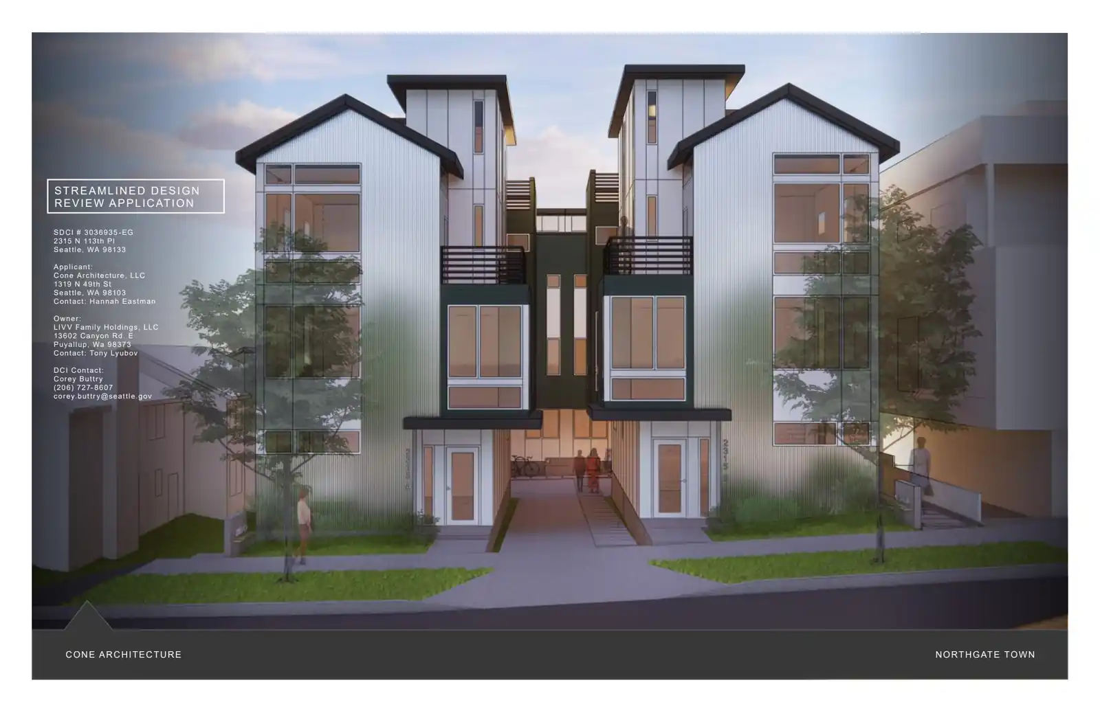 Design review proposal for 2315 N 113th Pl