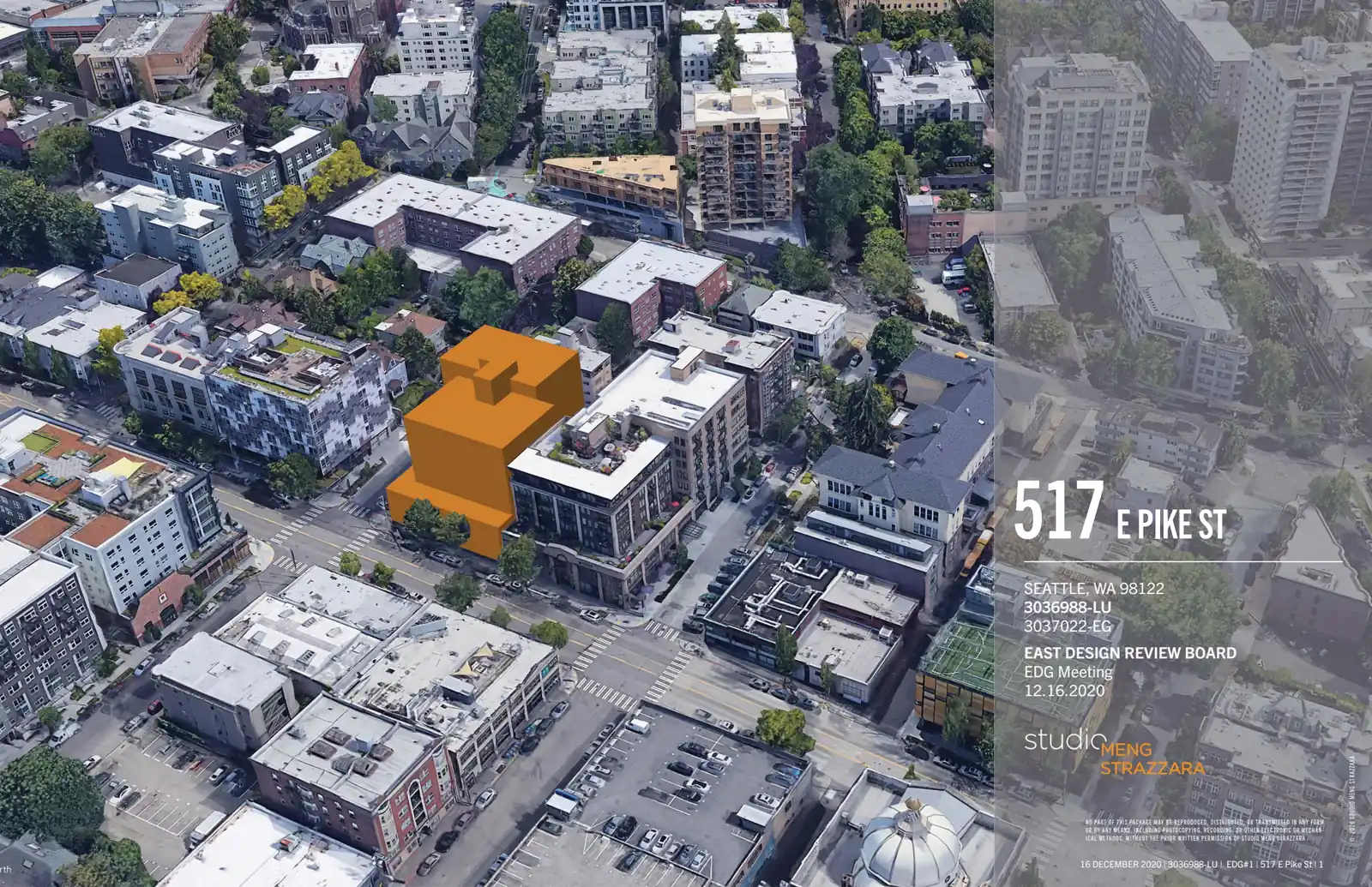 Design review proposal for 517 E Pike St