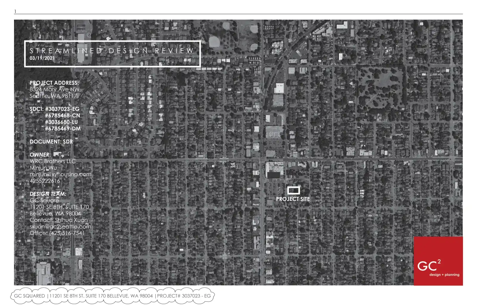 Design review proposal for 8324 Mary Ave NW