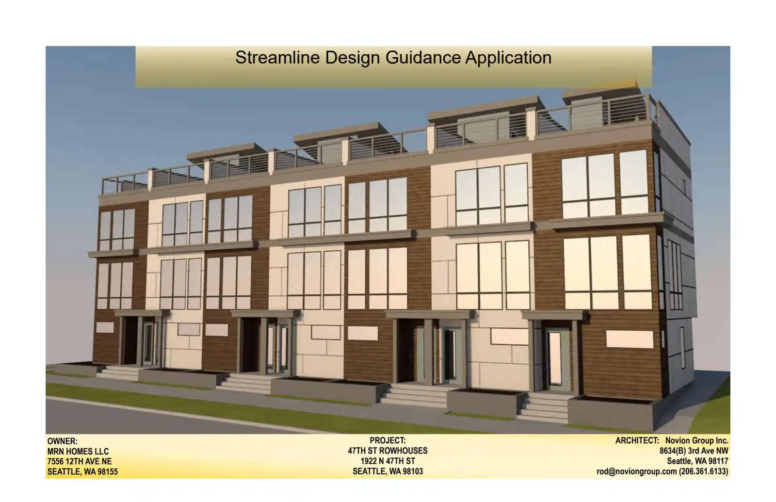 Design review proposal for 1722 N 47th St
