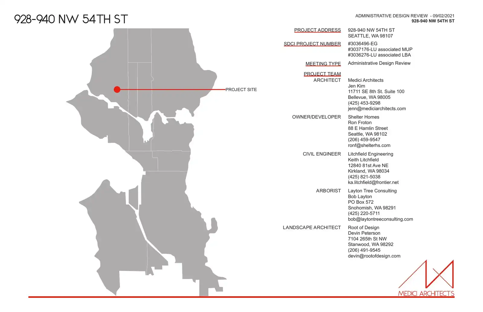 Design review proposal for 940 NW 54th St