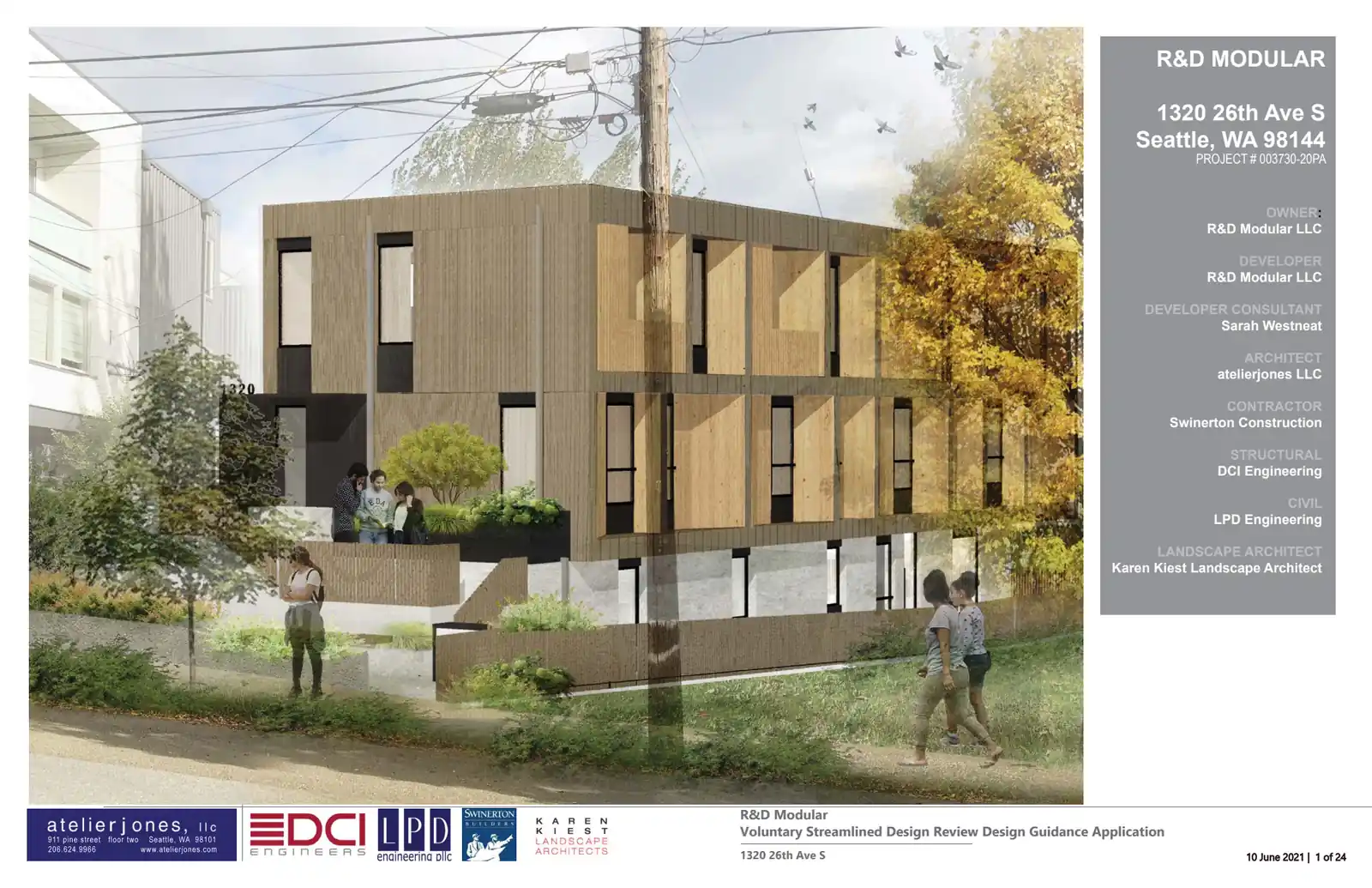 Design review proposal for 1320 26th Ave S