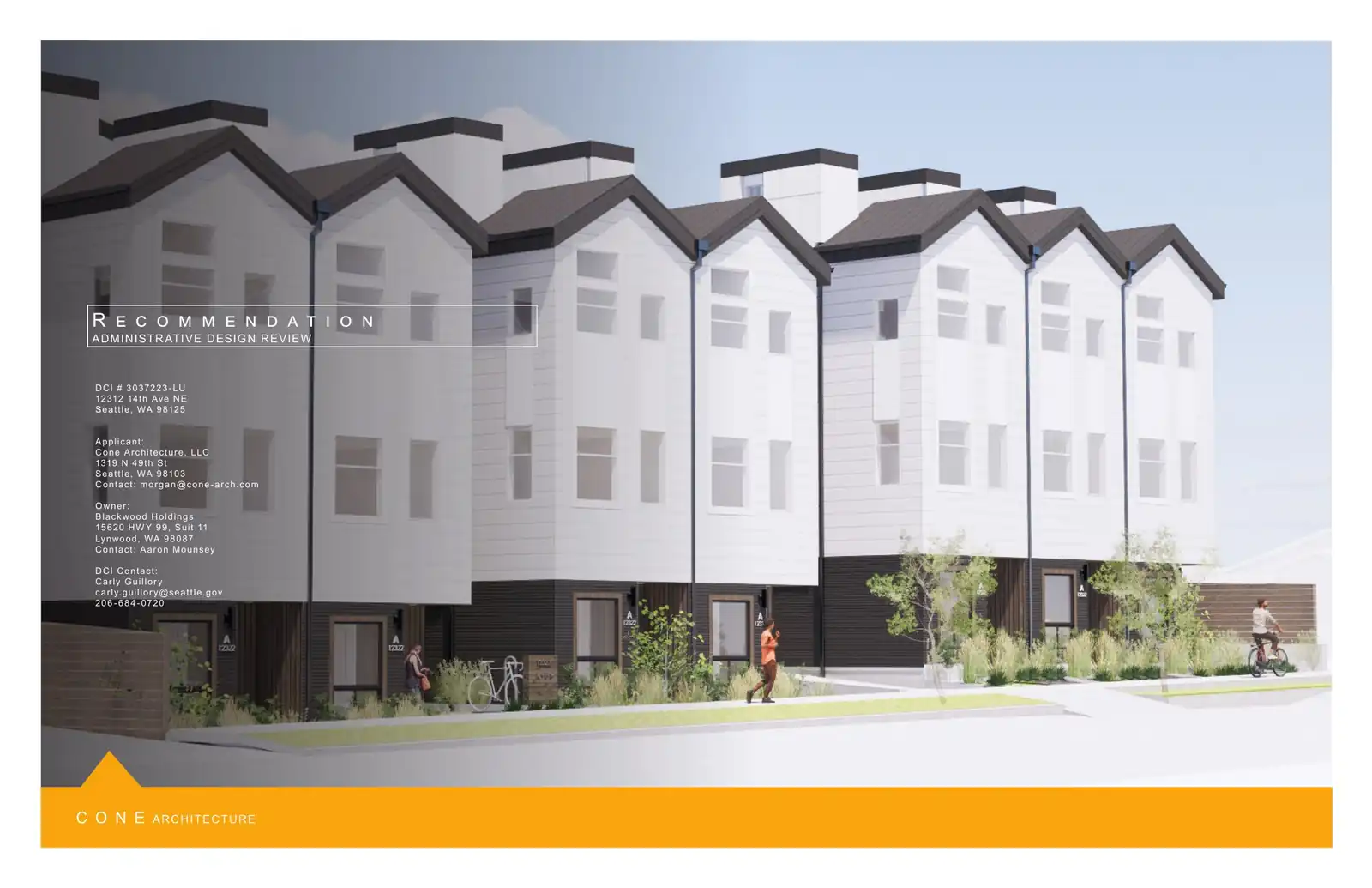 Design review proposal for 12312 14th Ave NE
