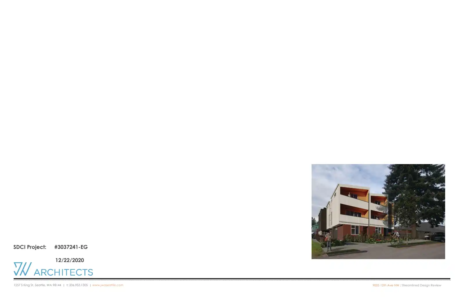 Design review proposal for 9025 12th Ave NW