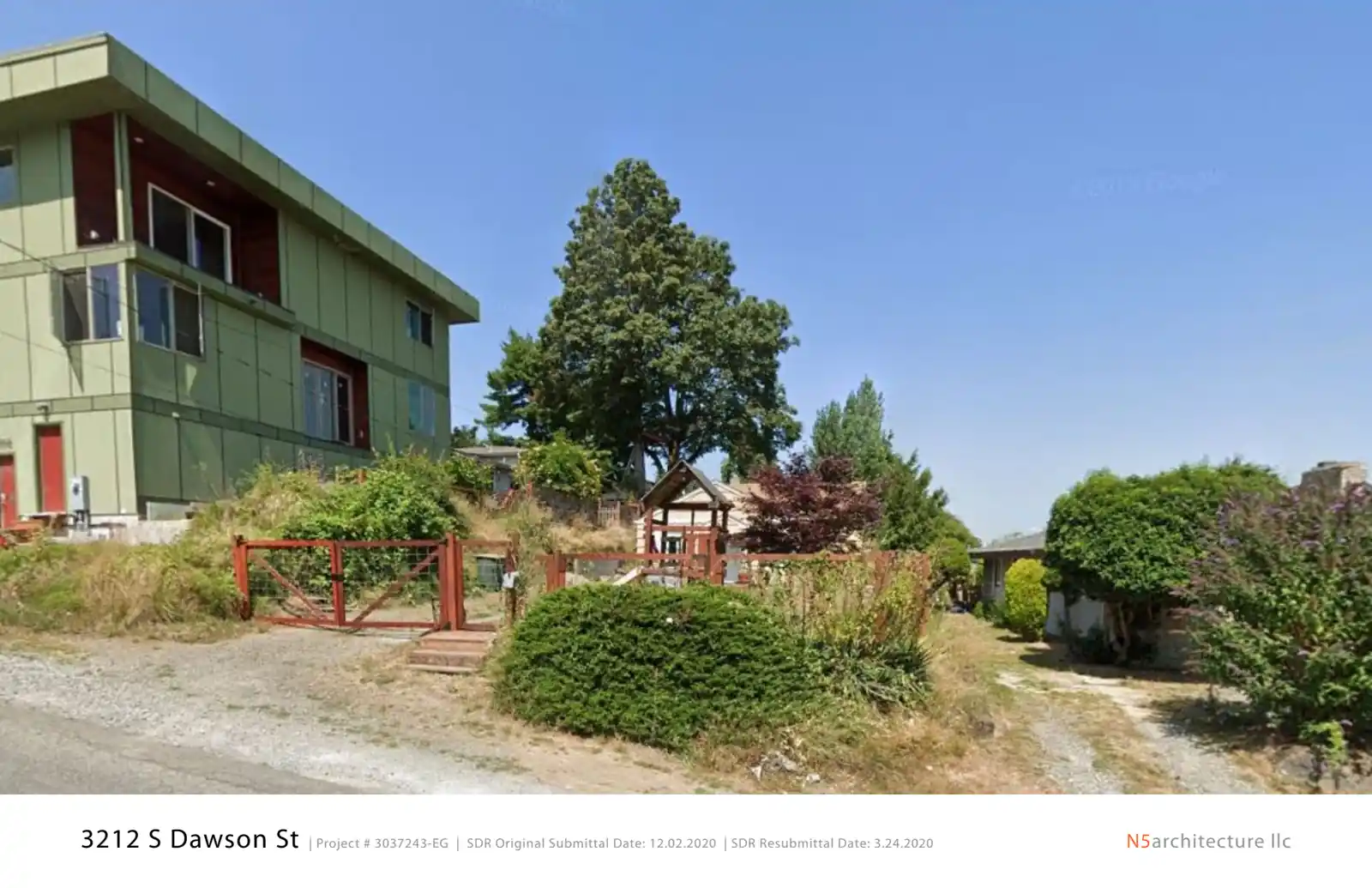 Design review proposal for 3212 S Dawson St