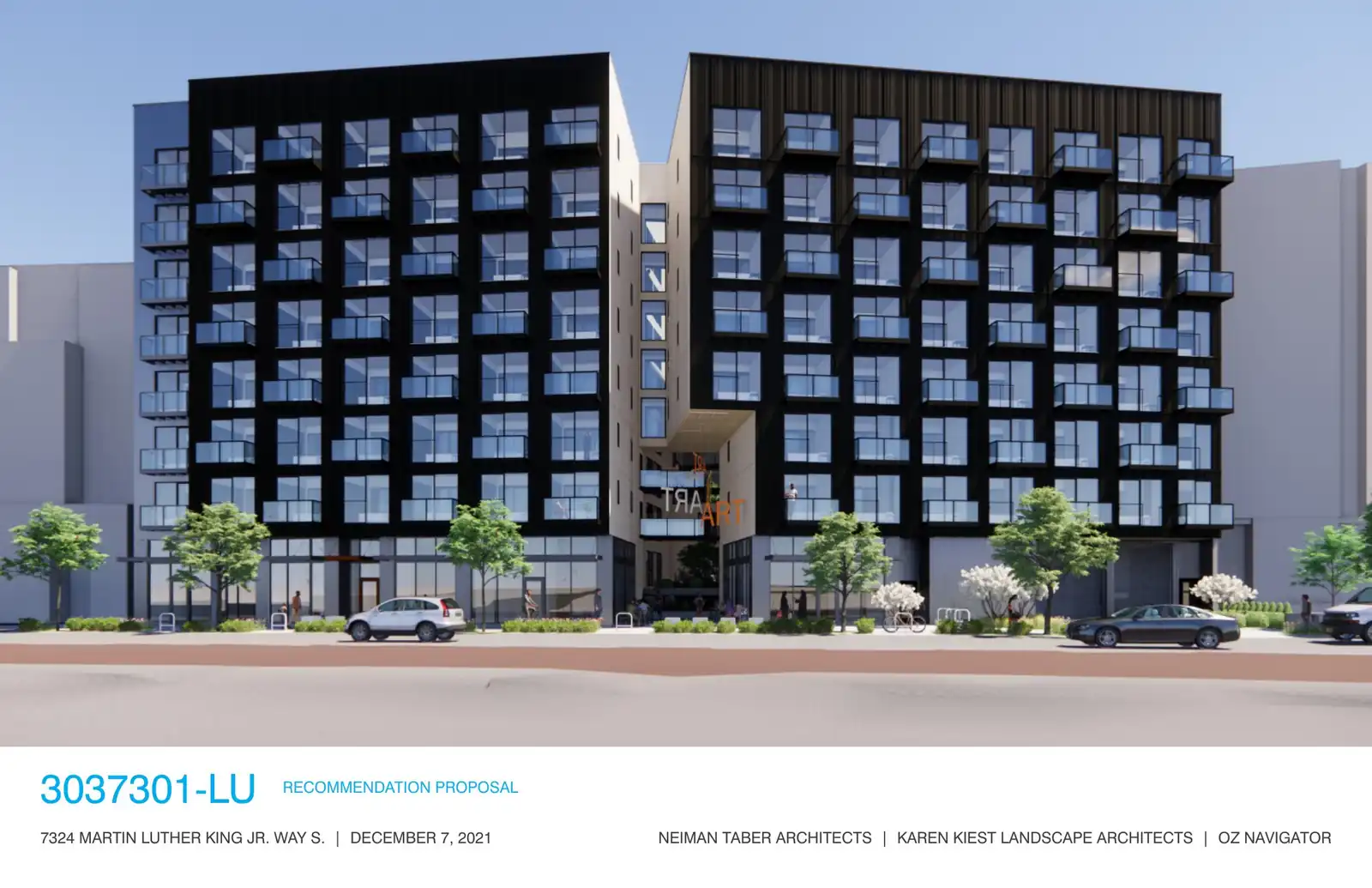 Design review proposal for 7324 M L King Jr Way S