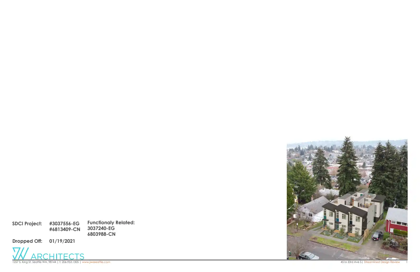 Design review proposal for 4516 33rd Ave S