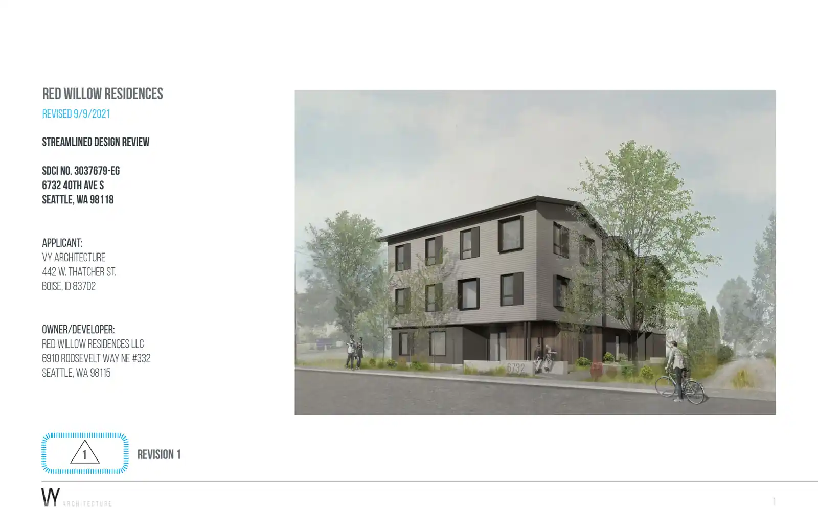 Design review proposal for 6732 40th Ave S