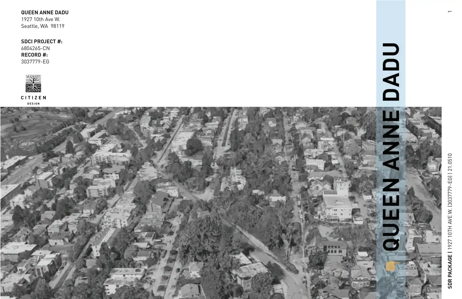 Design review proposal for 1927 10th Ave W