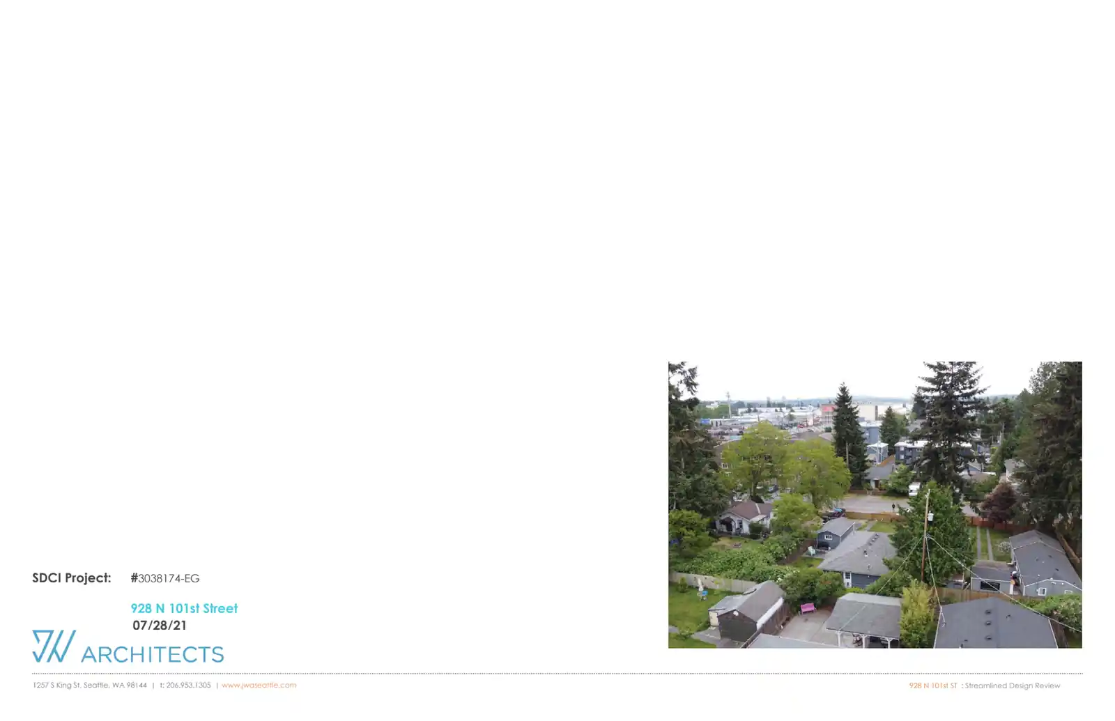 Design review proposal for 928 N 101st St