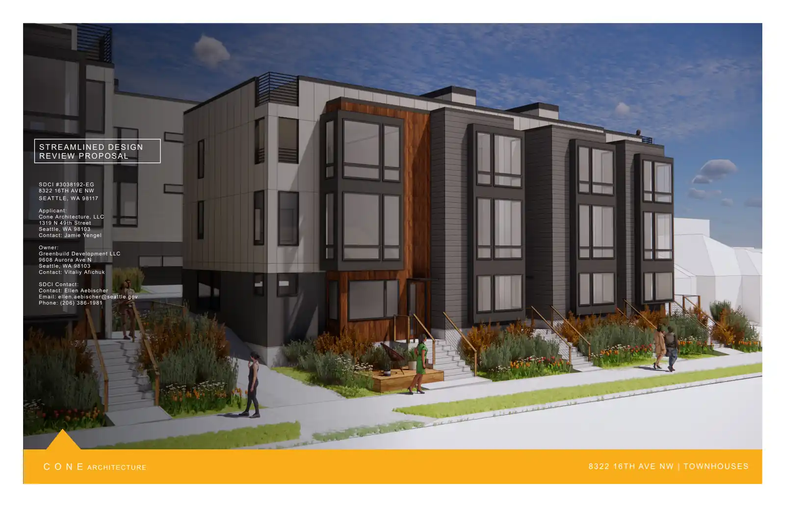 Design review proposal for 8322 16th Ave NW