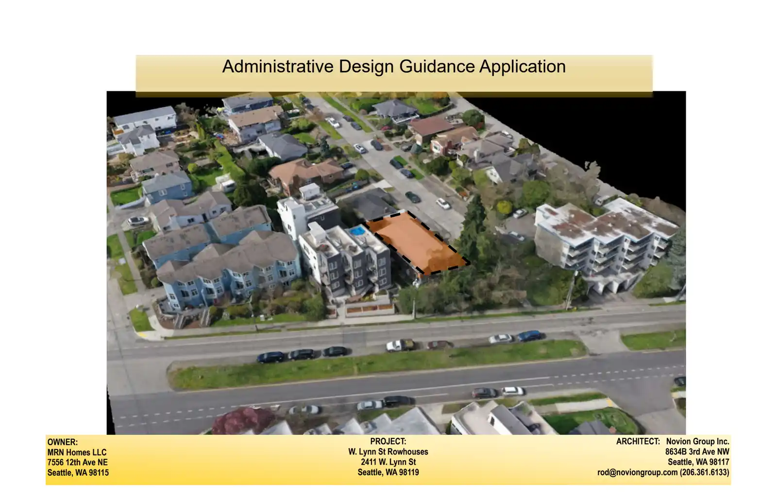 Design review proposal for 2411 W Lynn St