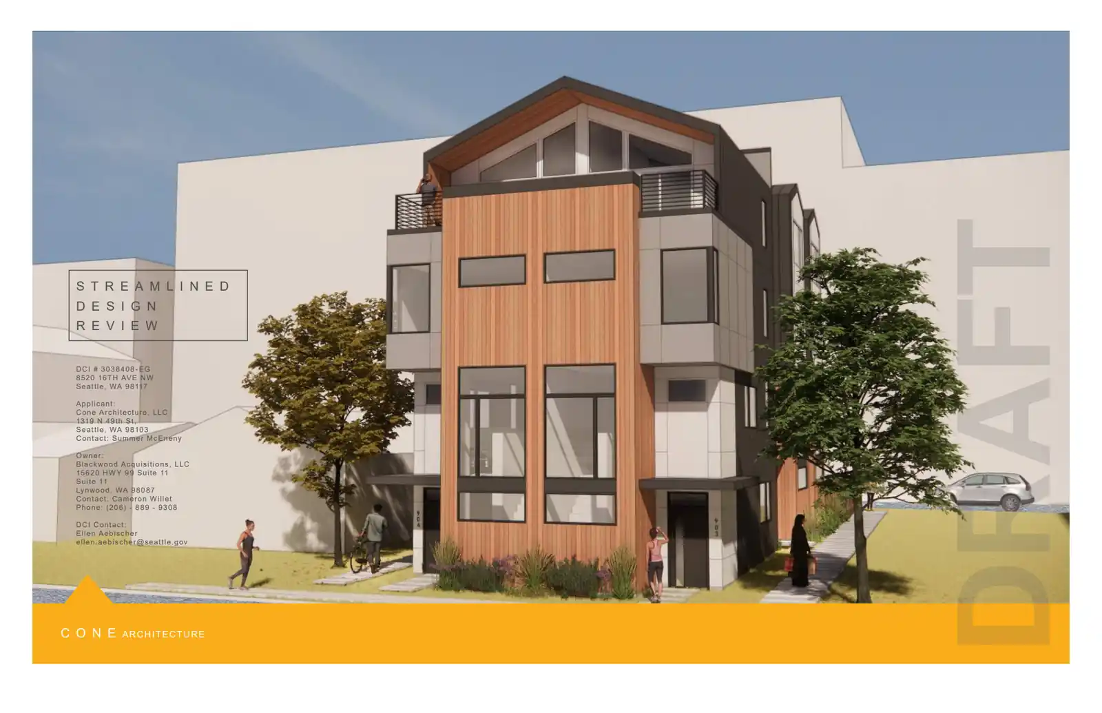 Design review proposal for 8520 16th Ave NW