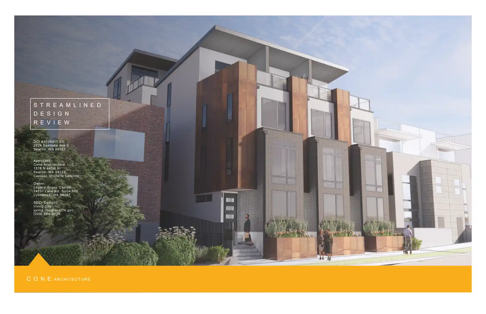 Design review proposal for 2624 Eastlake Ave E