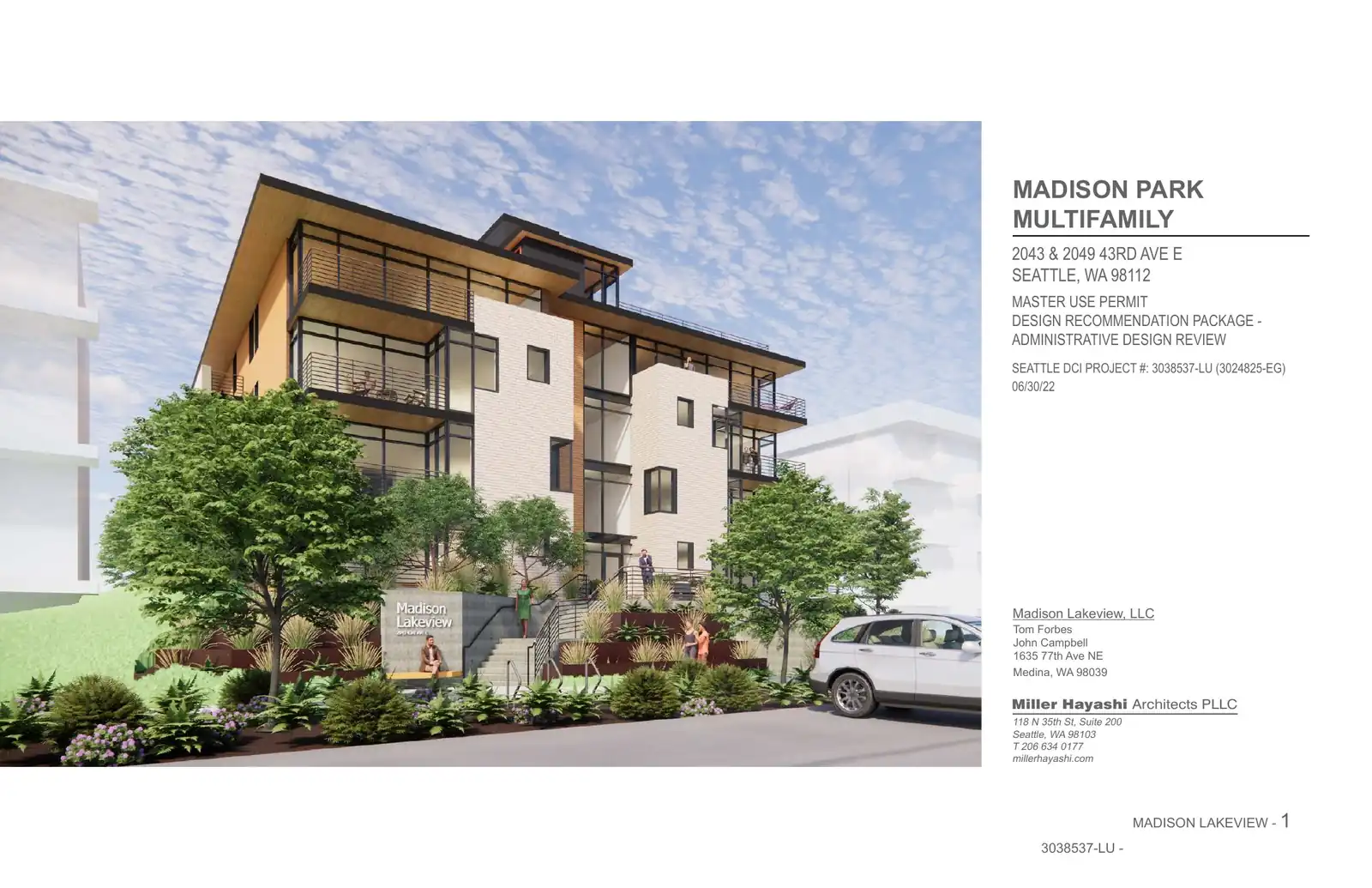 Design review proposal for 2043 43rd Ave E