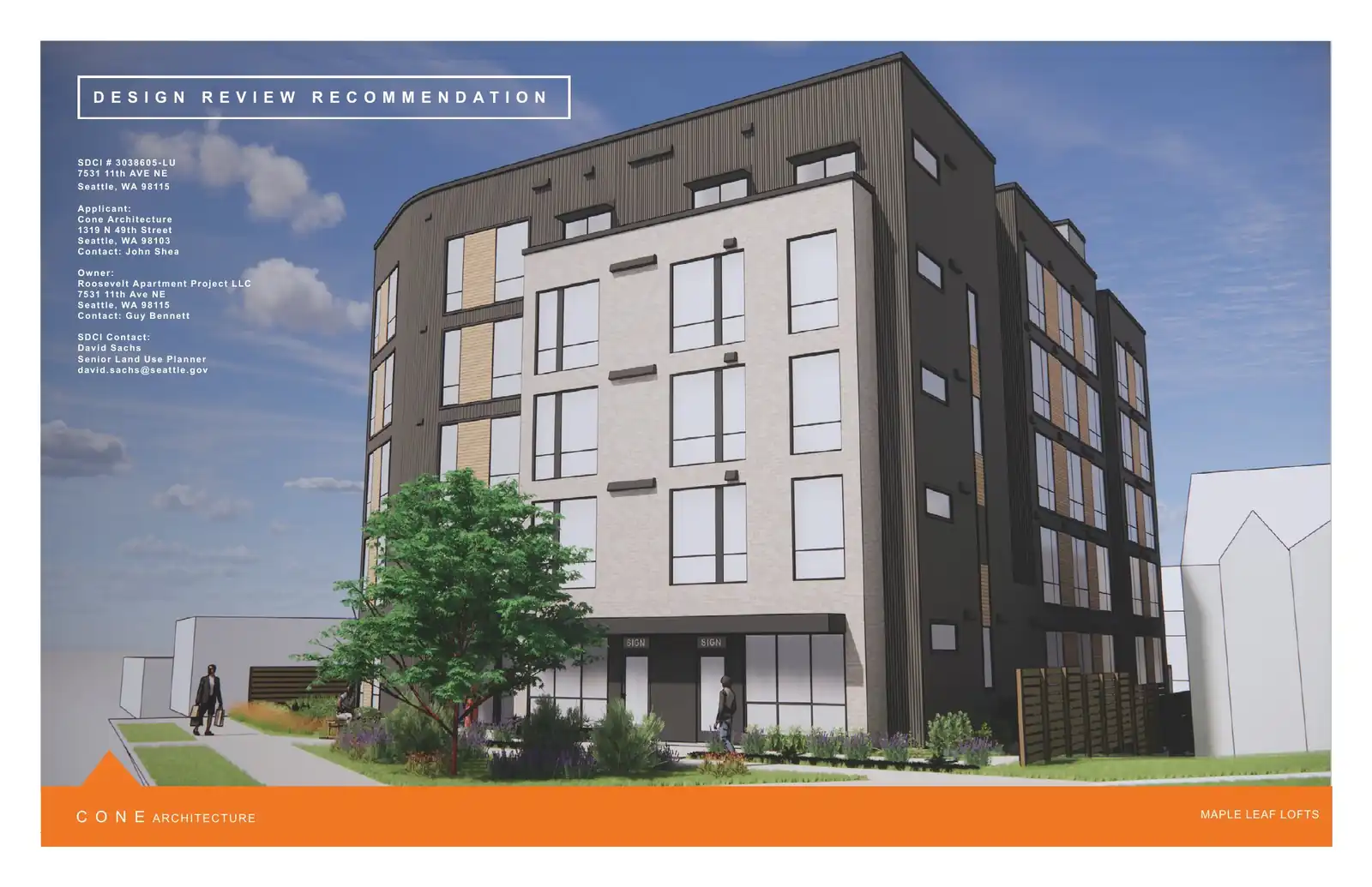 Design review proposal for 7531 11th Ave NE