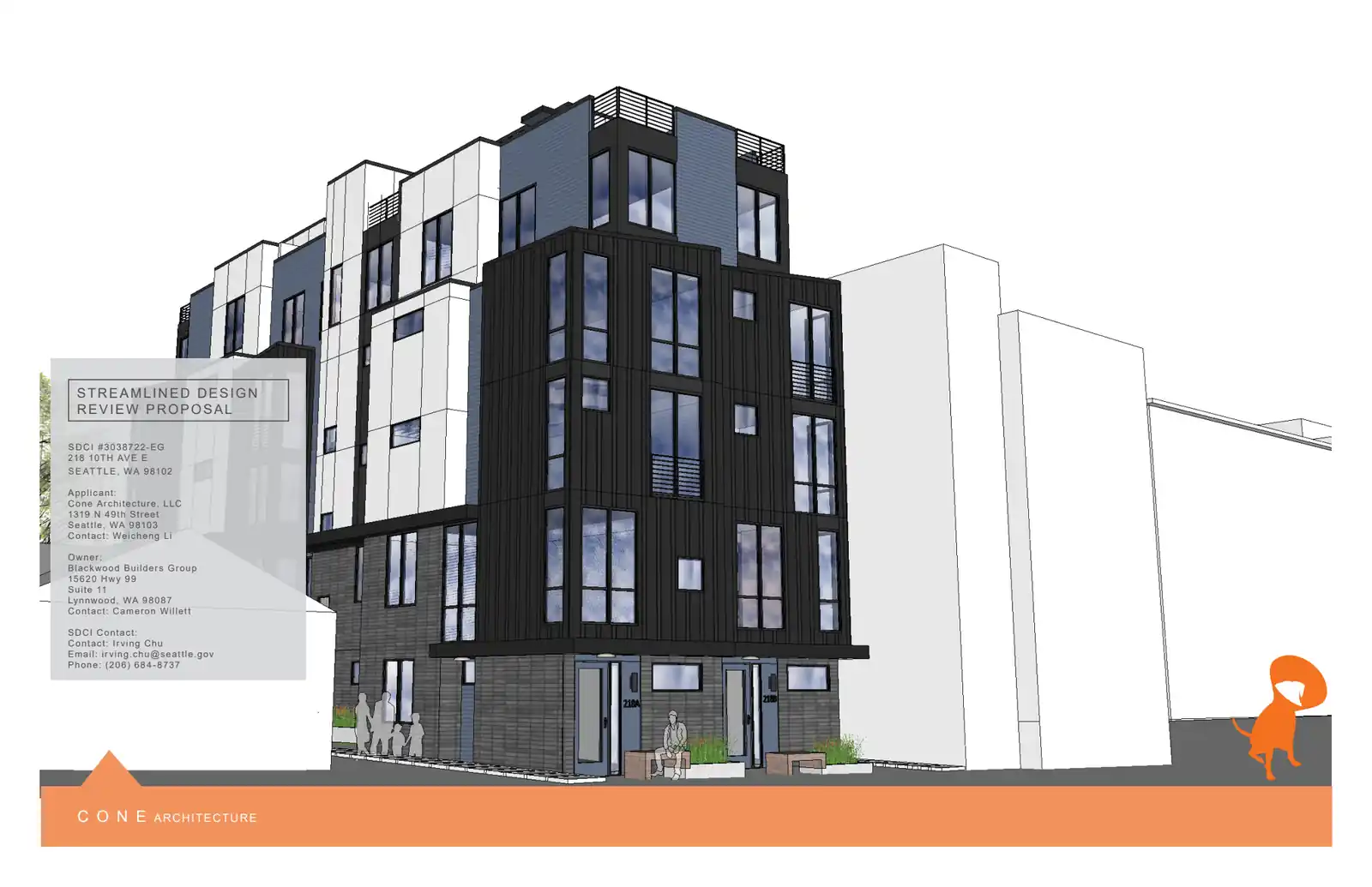 Design review proposal for 218 10th Ave E