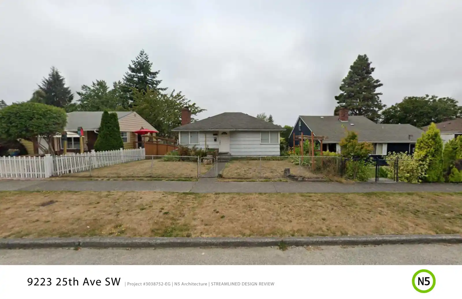Design review proposal for 9223 25th Ave SW