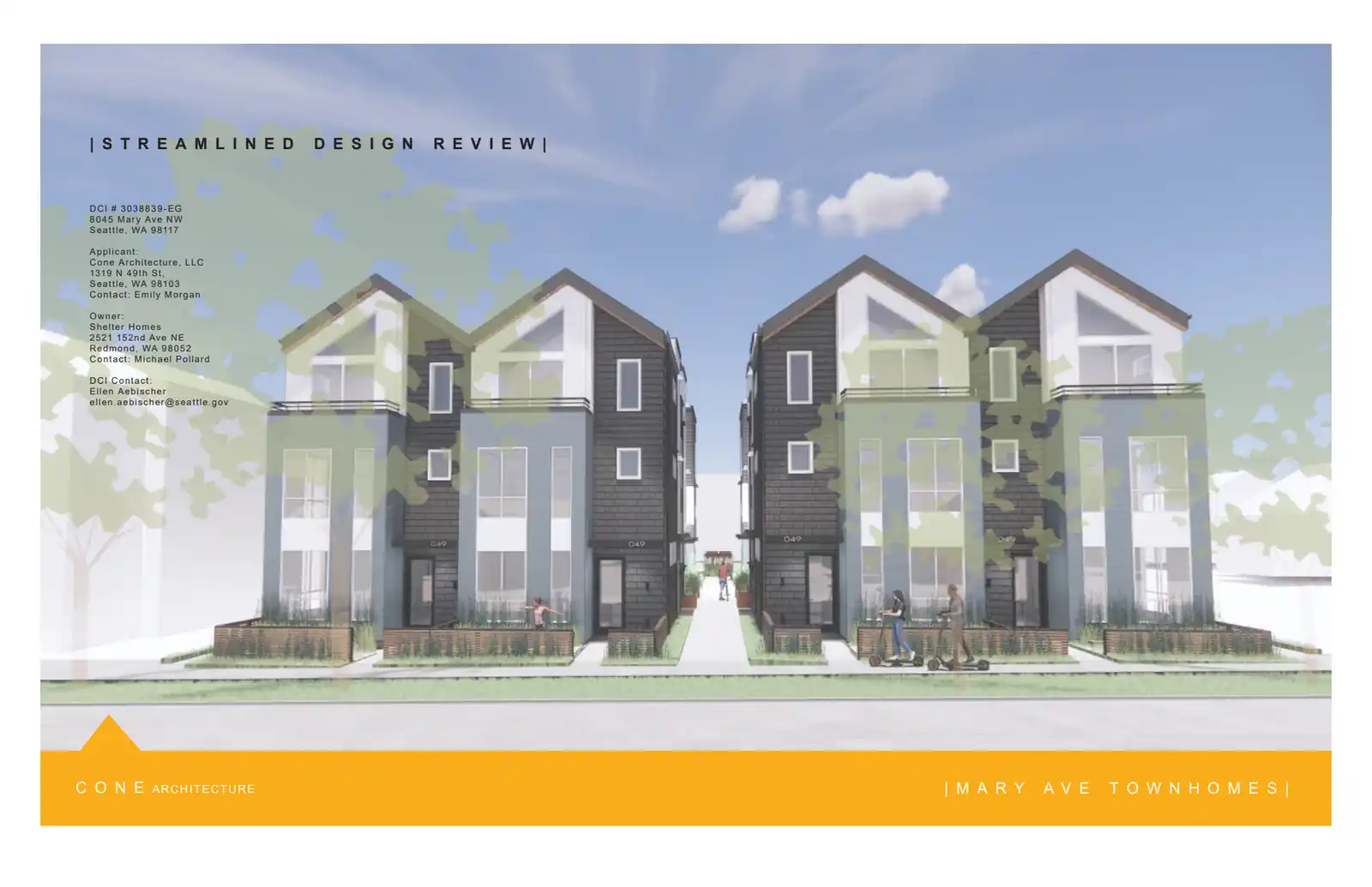 Design review proposal for 8045 Mary Ave NW