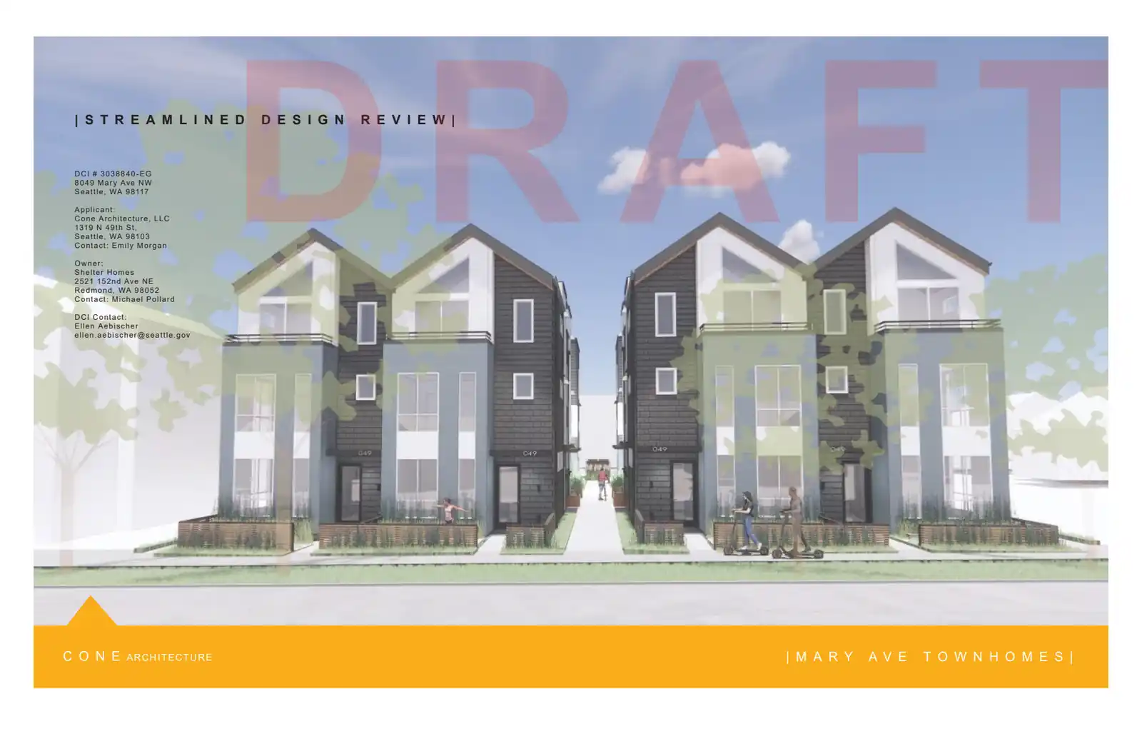 Design review proposal for 8049 Mary Ave NW
