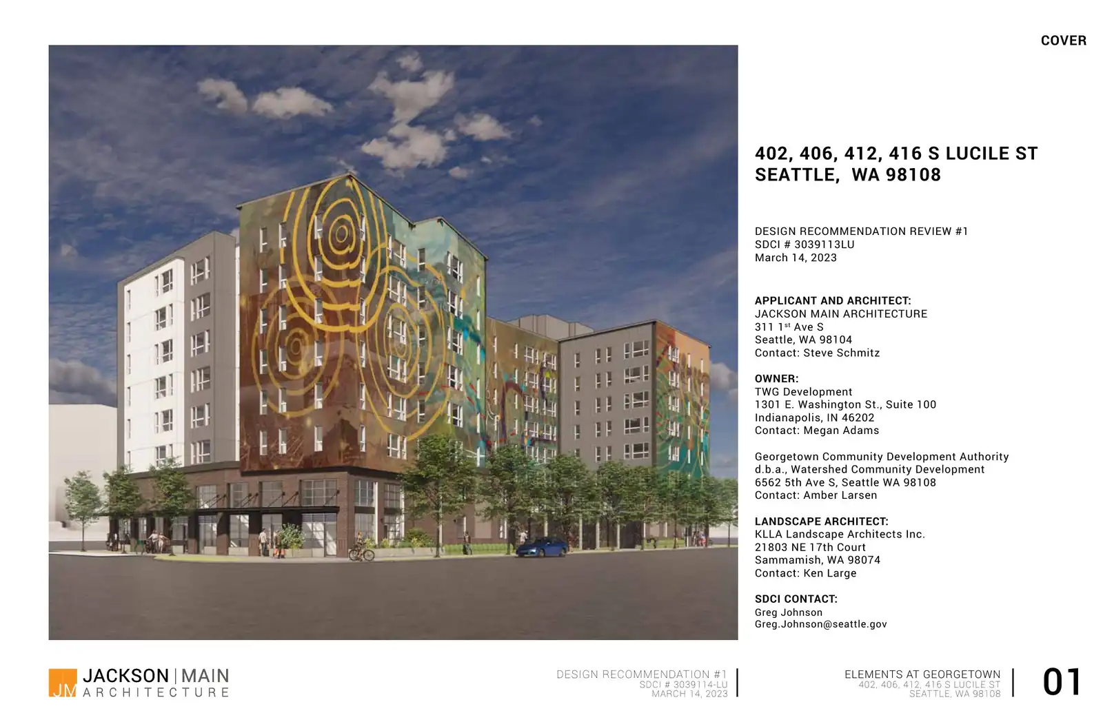 Design review proposal for 402 S Lucile St