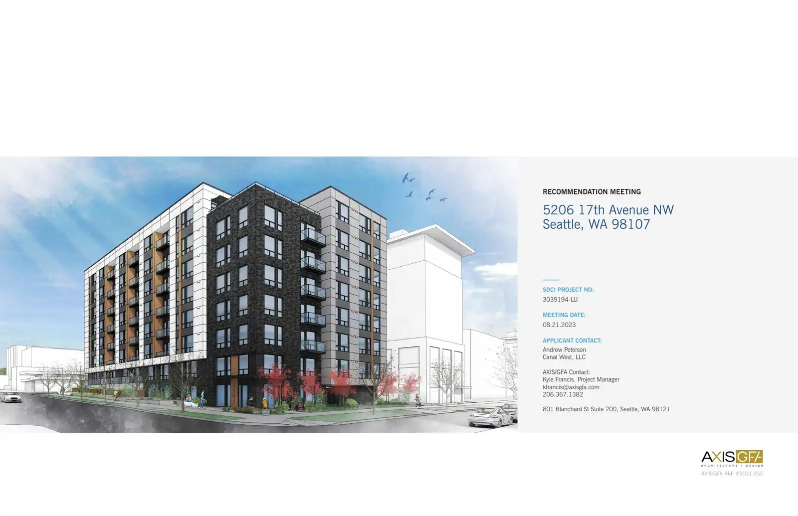 Design review proposal for 1552 NW 52nd St