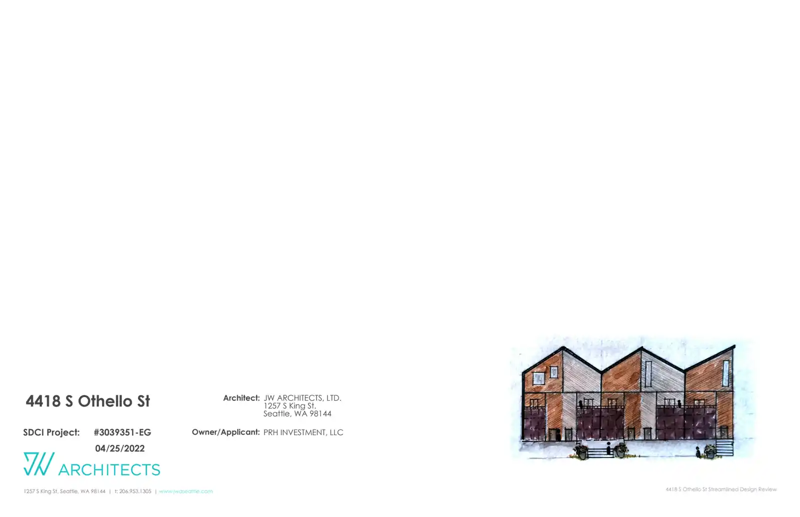 Design review proposal for 4418 S Othello St