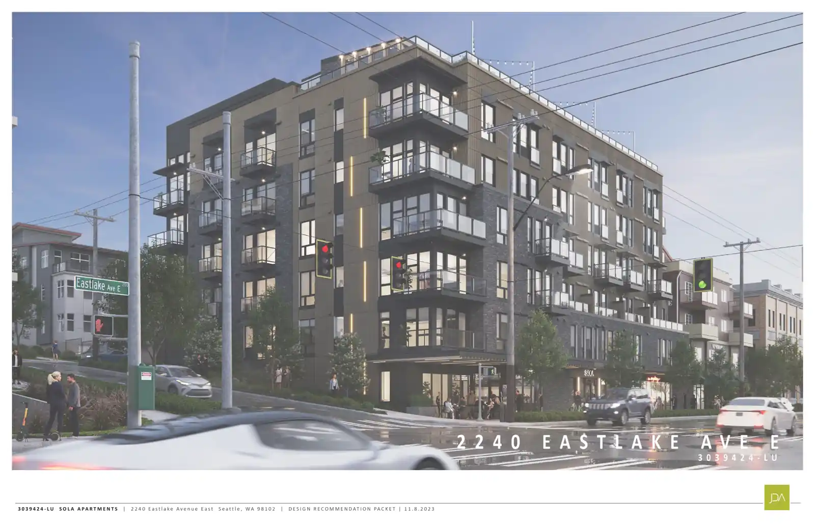 Design review proposal for 2240 Eastlake Ave E