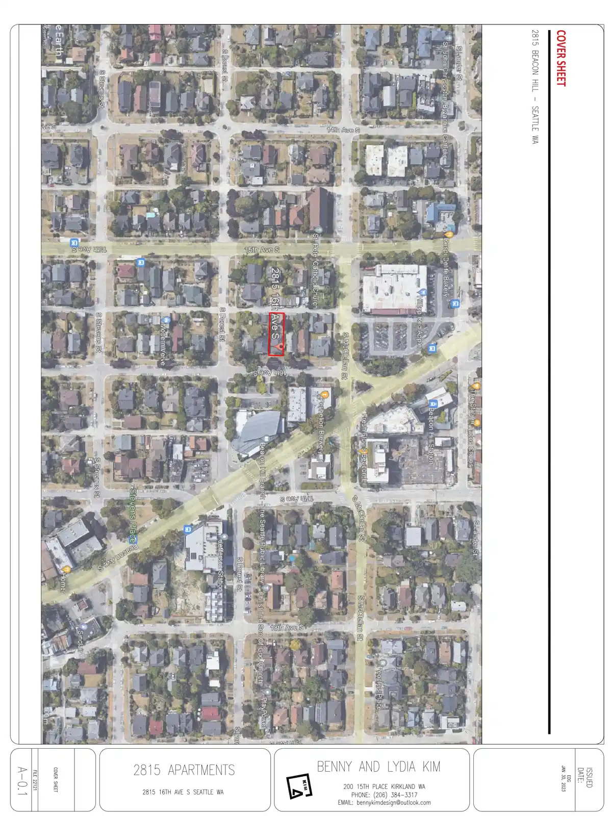 Design review proposal for 2815 16th Ave S